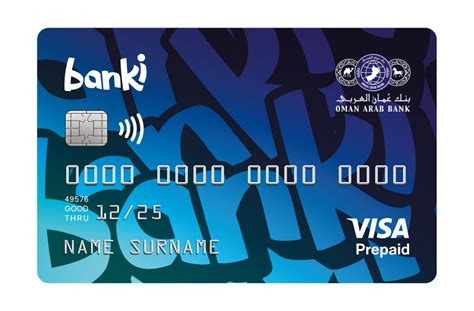 oman arab bank prepaid cards